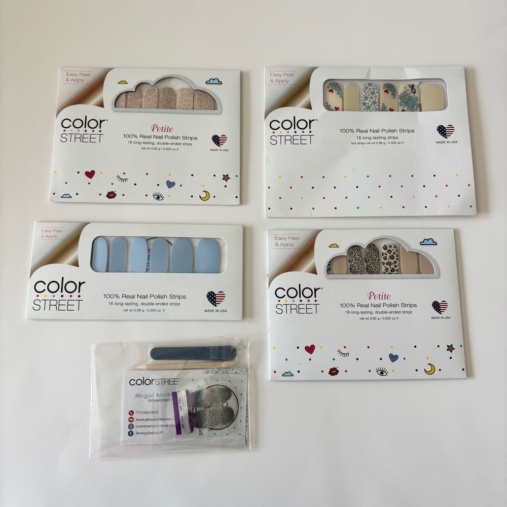 Color Street Nail Polish Strips Bundle